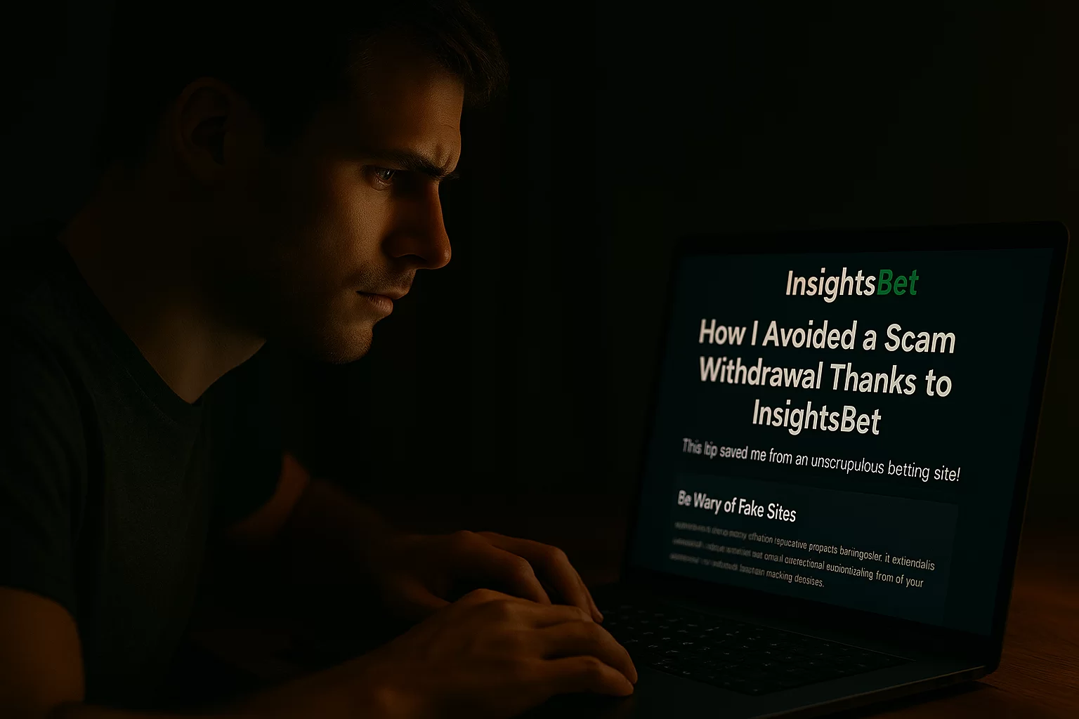 How I Avoided a Scam Withdrawal Thanks to InsightsBet
