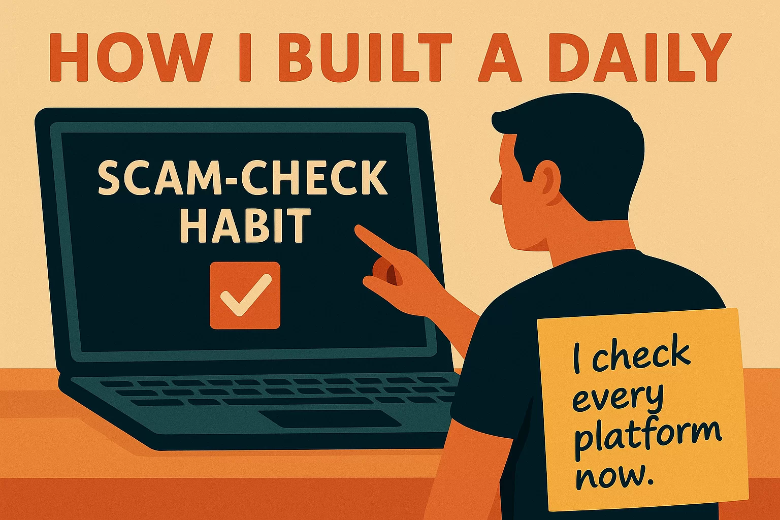 How I Built a Daily Scam-Check Habit Without Thinking About It